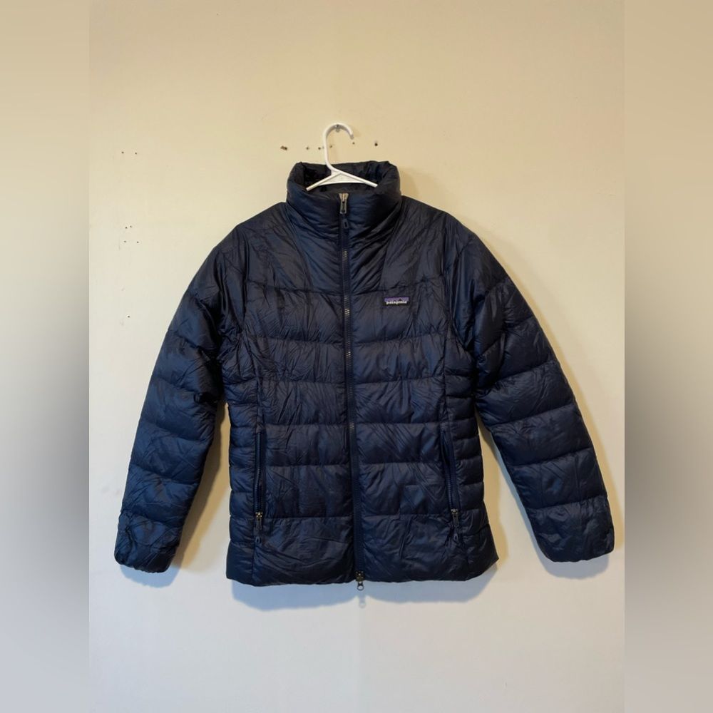Patagonia Fitz Roy Down Jacket - Women's Navy Blue